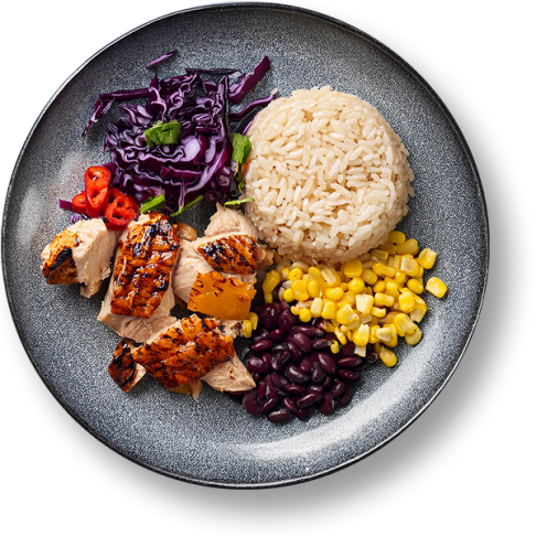 Spicy Chicken Burrito Bowl