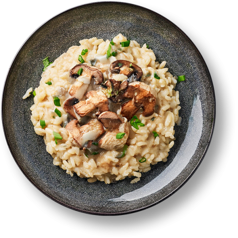 Creamy Chicken and Mushroom Risotto